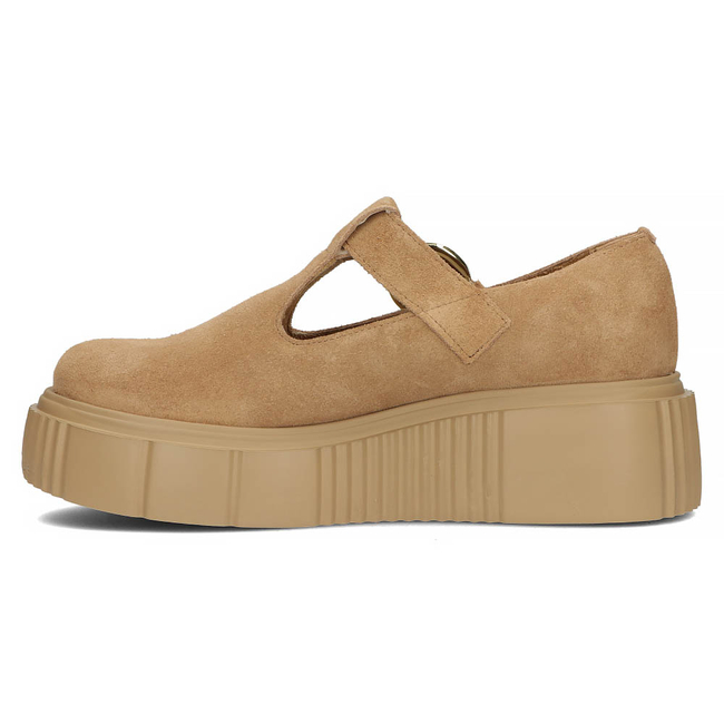 Leather shoes Filippo 20102 Camel