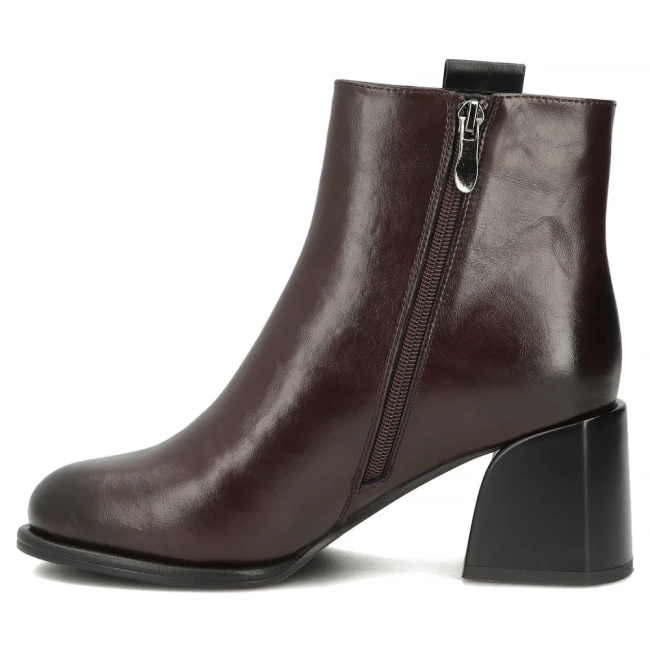 Leather ankle boots Filippo DBT8126/26 D BR brown