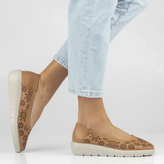 Leather shoes Filippo DP7695/26 CA brown