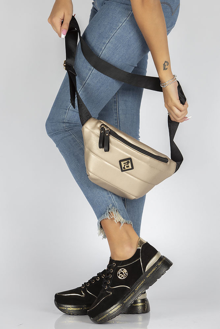 Handbag Filippo Kidney TD0264/22 GO gold