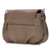 Handbag Toscanio Leather Messenger Bag C263 beige