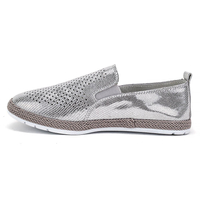 Półbuty Filippo DP077/18 SL silver