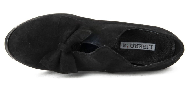 Półbuty Libero 124019 135 czarny