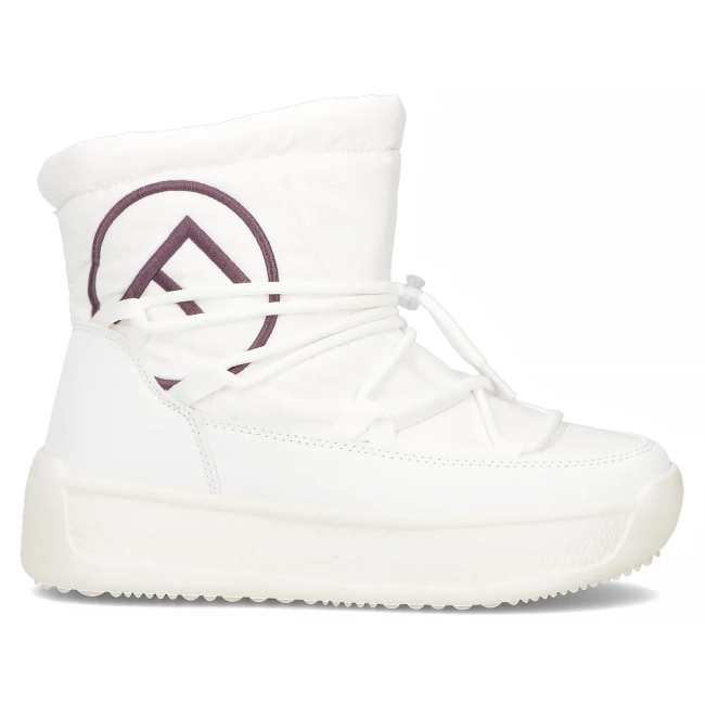 Filippo snow boots with membrane DBT6652/24 WH white