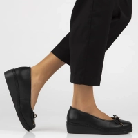 Leather ballerinas Filippo DP6857/25 BK black