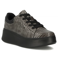 Leather sneakers Filippo DP7412/25 GR CR grey