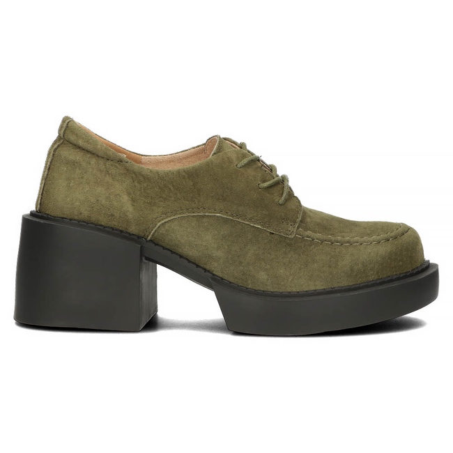 Leather shoes Filippo DP4919/23 KH khaki