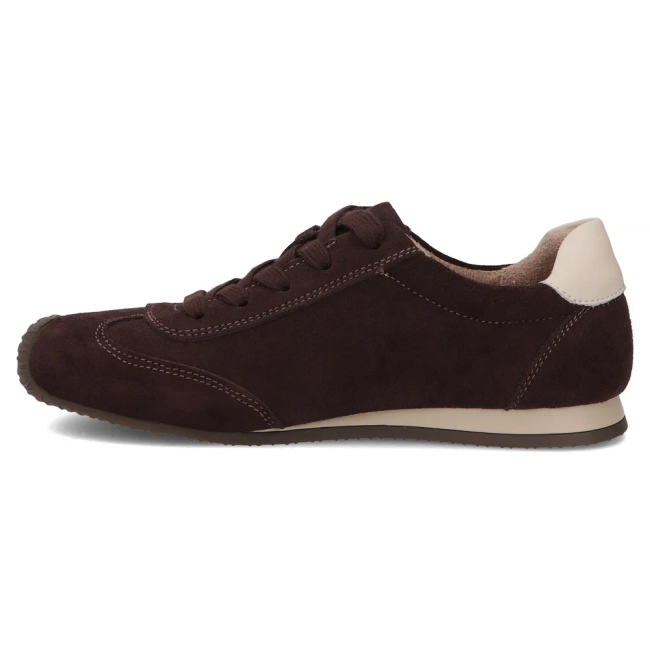 Skórzane sneakersy Filippo DP7963/26 D BR brązowe