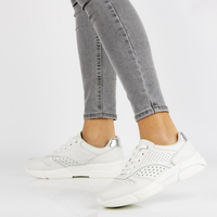 Leather Sneakers Filippo DP2156/21 WH white