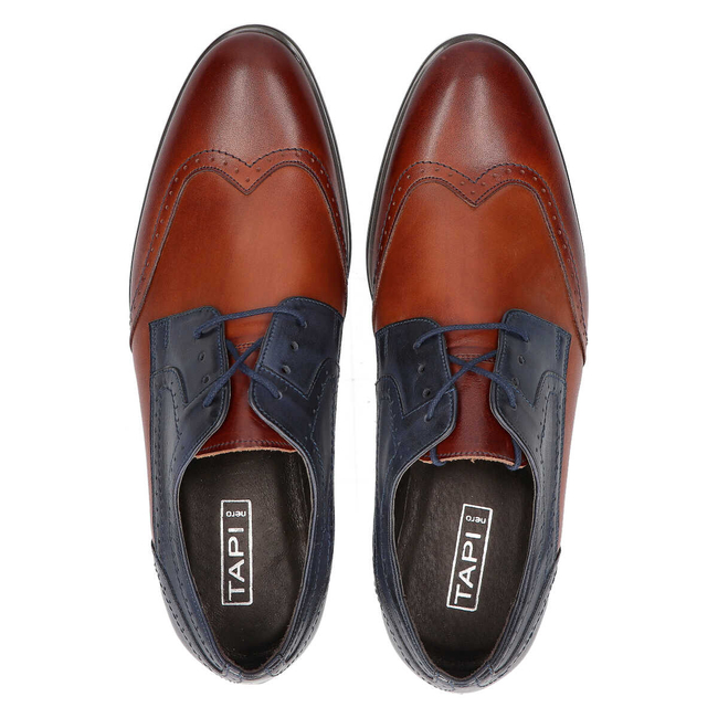 Shoes Tapi 5651 brown navy