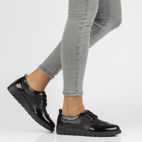 Skórzane półbuty Filippo DP3206/21 BK czarne