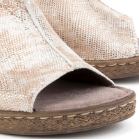 Slippers Jana 8-27210-20 988 Platinium Snake