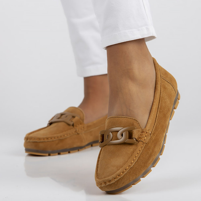 Leather loafers Filippo DP3630/22 BR brown