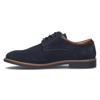 Leather shoes Filippo MP2399/21 NV navy blue