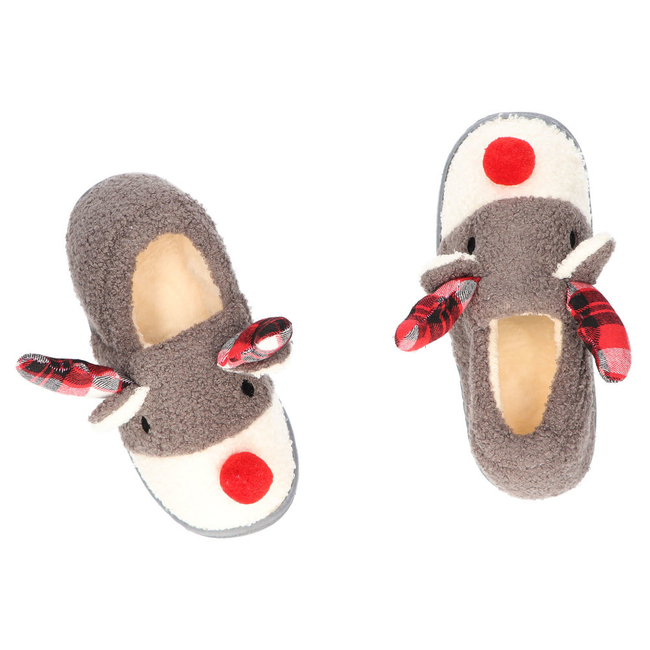 Slippers reindeer gray YL31