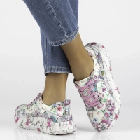 Leather sneakers Laura Vita sofiao 07 pink
