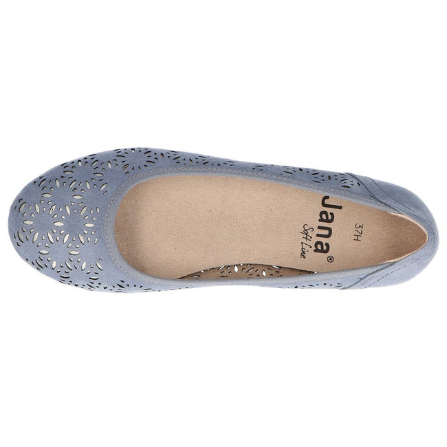 Ballerinas Jana Soft Line 8-22161-24 802 Denim