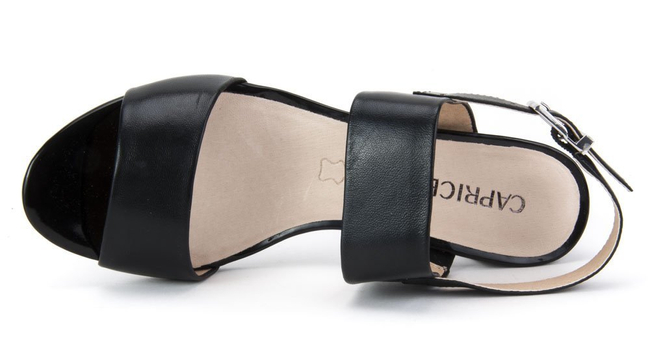 Sandały Caprice 9-28302-20 022 Black Nappa