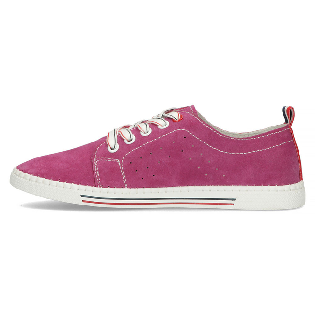 Leather shoes Filippo DP3507/22 FH fuchsia