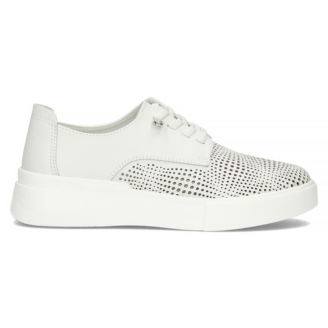 Leather shoes Filippo DP4405/23 WH white