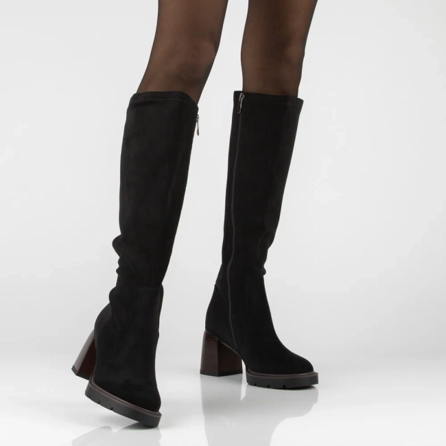 Heeled boots Filippo DKZ8165/26 BK SU black