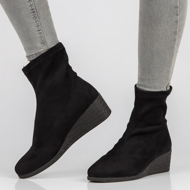 Filippo ankle boots DBT3213/21 BK black stretch