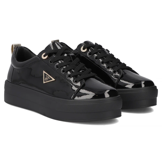 Leather shoes Filippo DP3533/25 BK L black