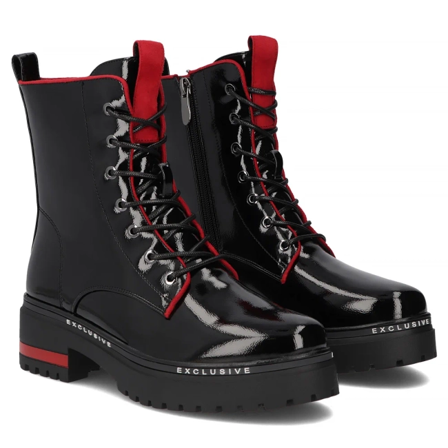 Botki Filippo DBT3108/26 BK czarne