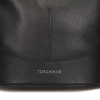 Leather handbag Toscanio 16176 black