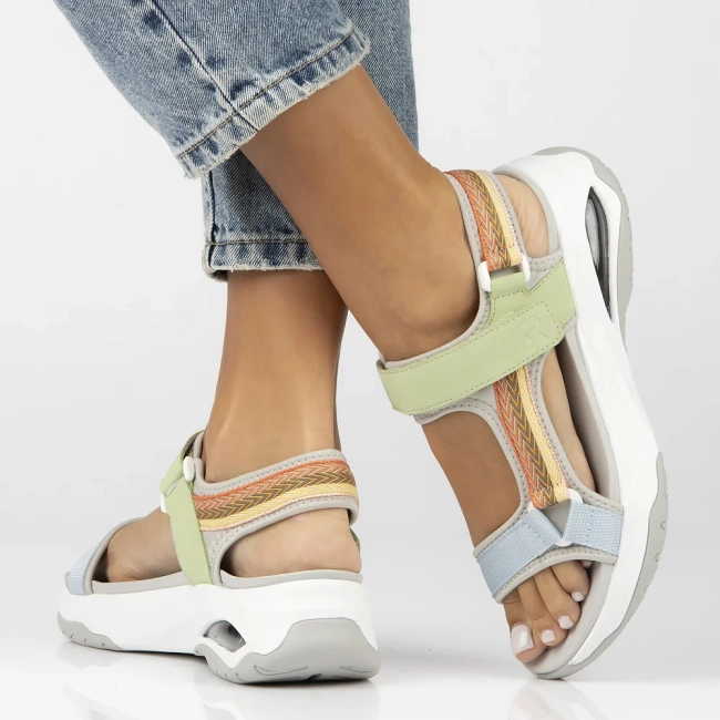 Sandals Rieker W3151 multicolor
