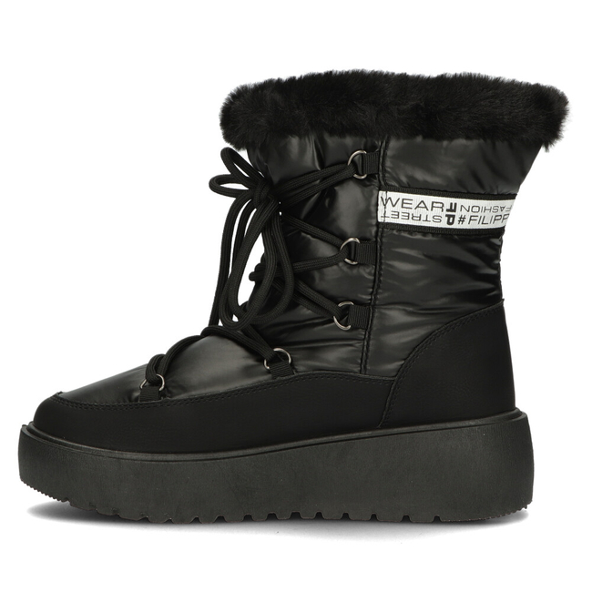 Śniegowce Filippo DBT4239/22 BK czarne