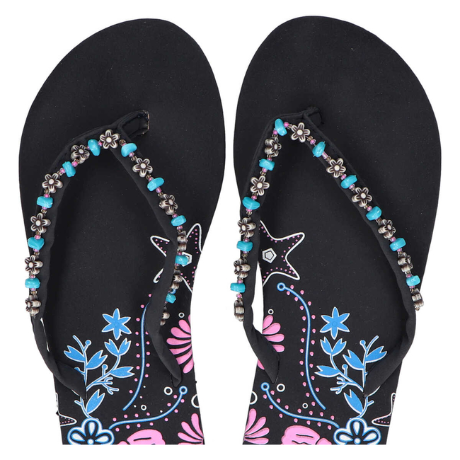 Women's Flip-flops Stila YZ1212 FMC navy blue