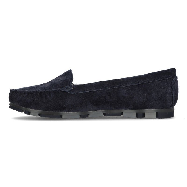Leather loafers Filippo DP2037/21 NV navy blue