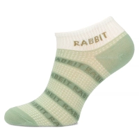 Stopki damskie L604-10 zielone rabbit