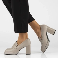 Leather shoes Filippo DP6172/24 BE beige