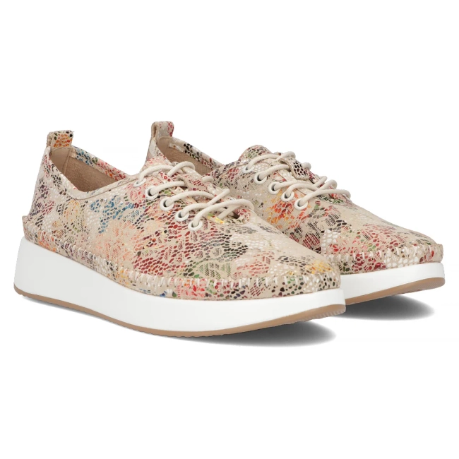 Leather shoes Filippo DP6102/24 BE FL beige