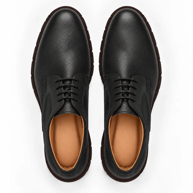 Leather shoes Filippo MP8010/26 BK black