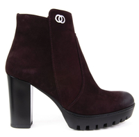 Ankle boots Claudio Rosetti 440/G Plum Nubuk