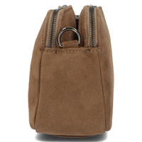 Handbag Toscanio Suede messenger bag A258 beige