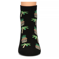 Men's Feet ananas palm