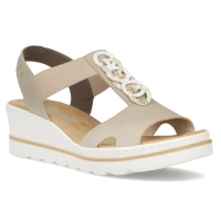 Sandals Rieker 67498-62 beige