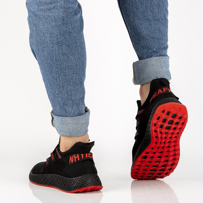 Sneakersy Filippo MTN1480/22 BK RD czarne