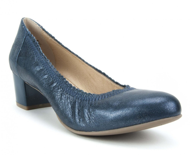 Półbuty Caprice 9-22310-20 890 Navy Metallic