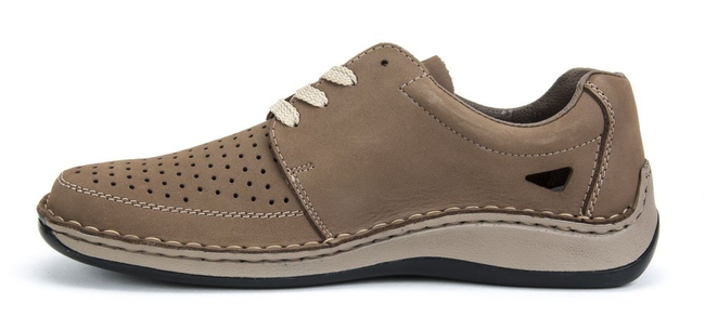 Półbuty Rieker 05237-64 Beige