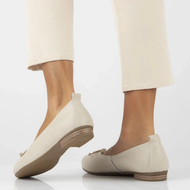 Leather shoes Filippo DP6249/24 BE beige