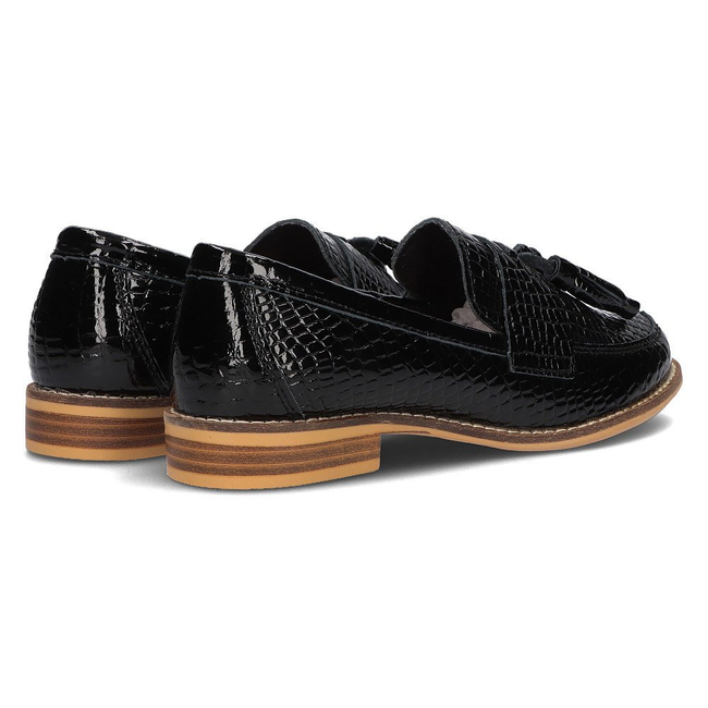 Leather loafers Filippo DP2161/21 BK black