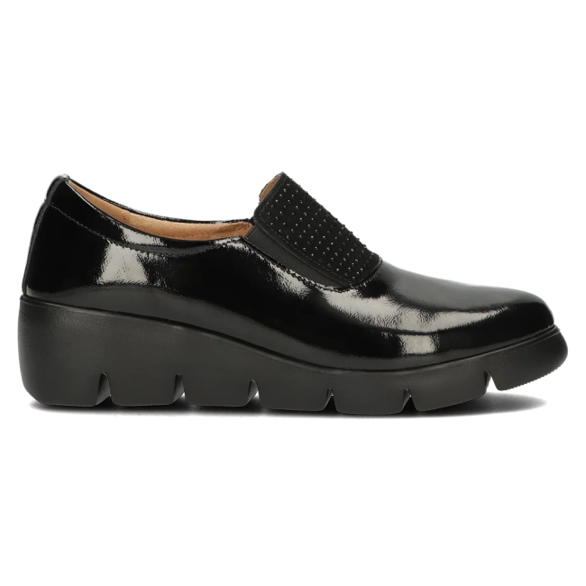 Leather shoes Filippo DP4784/23 BK black