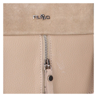 Torebka Filippo skórzana 1923 Beige