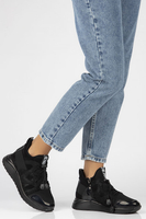 Skórzane sneakersy Filippo DP4168/22 BK czarne