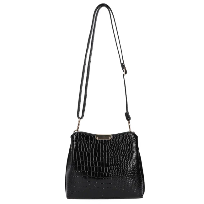 Czarna torebka na ramię black charm